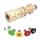 thumbnail image 1 of Conector Rápido De 1/4 De Pulgada Con 5 Puntas De Boquilla De Alto Rendimiento Y Fácil De Instalar, 1 of 5