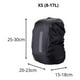 thumbnail image 3 of Funda Cubre Mochila Impermeable Reflectante 8-17 Litros Talla XSVerde Fluor, 3 of 3