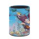 thumbnail image 3 of La Vida Moderna de Rocko-theme Cylinder Pen Holder Pencil Organizer with Flannel Lining PVC Leather Material Cardboard Base for study work 10*8CM, 3 of 6