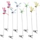 thumbnail image 1 of Clips libélula repelente insectos 12 pack realista 3D estacas jardín sombrero alejar insectos, 1 of 6