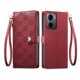 thumbnail image 1 of Funda Billetera con Cierre para [Xiaomi Redmi 15A] con Tarjetero, Soporte y Correa de ManoRojo, 1 of 5