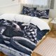 thumbnail image 1 of Demon Slayer Anime Home Bed 3-piece Set Classic Japanese Anime Polyester Wash Student Dormitory Set, 1 of 5