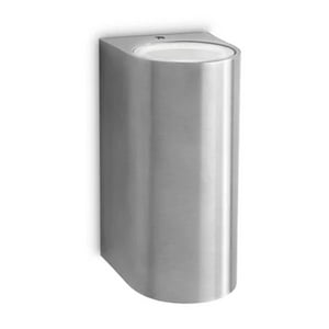 Philips - Aplique Led Exterior Nightingale Acero Incluye Ampolletas Cálidas