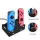 thumbnail image 2 of Dock de Carga 4 en 1 para Controladores de Nintendo Switch, Estación de Carga para Joy-Cons y Gamepad PRO, 2 of 5