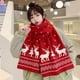 thumbnail image 2 of Bufanda larga y cálida de invierno con diseño de reno y copo de nieve de Navidad unisex, bufandas tejidas, regalos, bufandas para mujer, 2 of 5