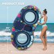 thumbnail image 2 of Flotador para Piscina POVRYE 229x132 cm Enfriador Inflable para 2 Personas, 2 of 6