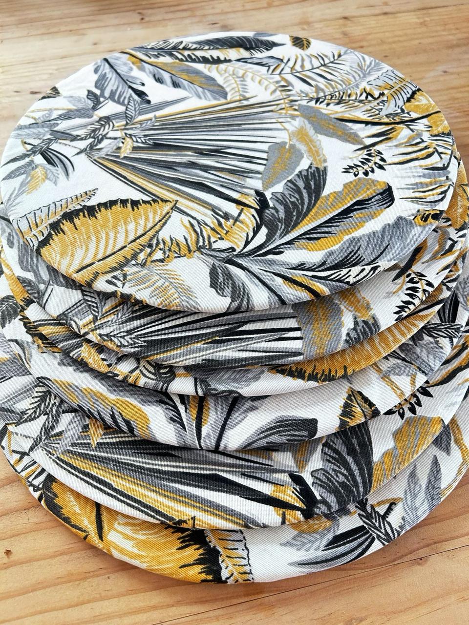 Todo Hogar Santiago De Chile - Set De 6 Individuales Repelentes Con Madera Mdf - 06