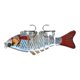 thumbnail image 5 of Se?uelos De Pesca Bass Lures Crankbait Jointed Swim Baits White Red, 5 of 5