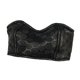 thumbnail image 4 of Top Corto Básico Tipo Tubo A Escala 1:6 Para Figura De Acción Femenina De 30 Cm (12 Pulgadas), Accesorio Para Vestir, Estampado Negro, 4 of 5