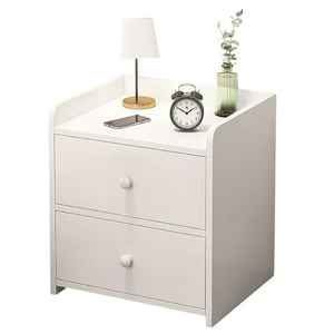 Mundo Online - Velador Moderno 2 Cajones 40X32X26 Cm