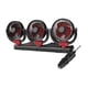 thumbnail image 3 of Accesorios Del Ventilador Plegable De 3 Cabezas De Automóvil Ajustable Flexible Flexible 360 ​​grados Rojo Giratorio 24V, 3 of 5