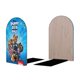 thumbnail image 2 of Cachorros y Compañía Sujetalibros decorativos temáticos, tope para estantería con base antideslizante, uso dual para hogar y oficina - 2 piezas, 2 of 6