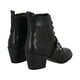 thumbnail image 5 of Botin Mujer Negro Taco Medio Lezzard Police, 5 of 5