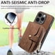 thumbnail image 4 of Funda Tipo Cartera con Correa Cruzada para iPhone 14 Pro Max Protección Contra Golpes Marrón, 4 of 5