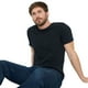 thumbnail image 1 of Polera Hombre Slub Pocket Negro Corona, 1 of 5
