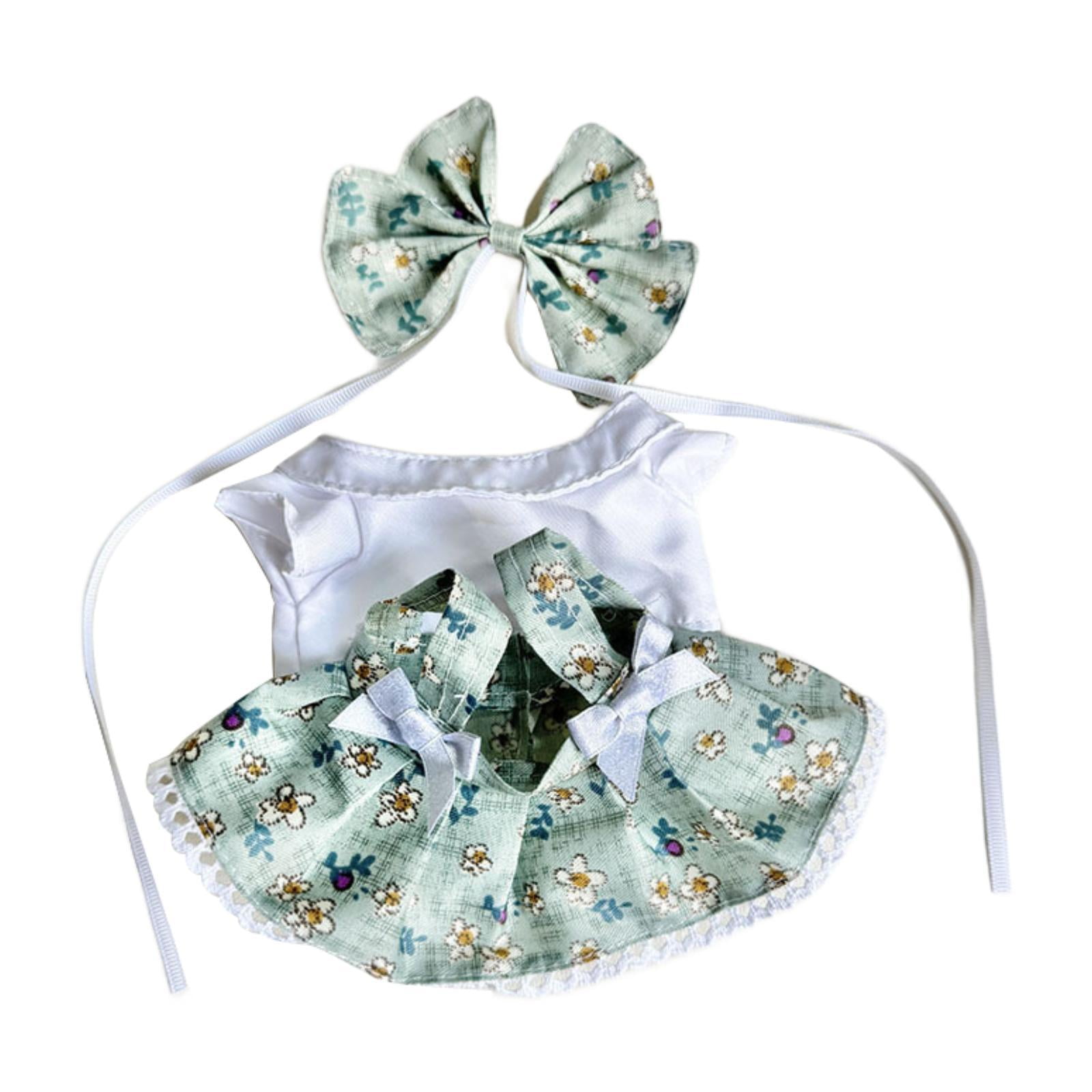 Magideal - 3 Uds 20 Cm Ropa De Muñeca De Felpa Ropa De Muñeca De Niña Vestir Accesorios De Fotografía Ropa De Muñeca De Moda Ropa De Muñeca Para Fiesta De Cumple