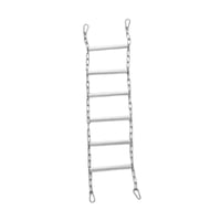 Ioensy - Puente Con Escaleras Para Pájaros Accesorios Flexibles Para Jaulas De Pájaros Para Hámster Conures Budgie Varilla De Pie De 15 Mm