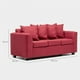 thumbnail image 3 of Sofa Viena 3c Rojo, 3 of 5