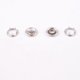 thumbnail image 1 of 100-Piece Plier Tool Set: 0.37in Metal Sewing Buttons & Fasteners for Clothes, Crafts & More!, 1 of 5