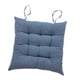 thumbnail image 2 of Cojín para Asiento, Cojín para Silla de Cocina, Cómodo Cojín Cuadrado de 40x40cm para Asiento, Cojín para El Suelo para El Hogar, Sala de Estar, Hombr Azul, 2 of 5