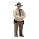 thumbnail image 1 of Figura De Policía Masculina En Miniatura A Escala 1/64 Pintada Para Diorama, Micropaisajes Y Decoración De Pie., 1 of 5