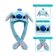 thumbnail image 3 of Gorro Felpa Stitch Mueve Las Orejas Con Luces De Colores, 3 of 6