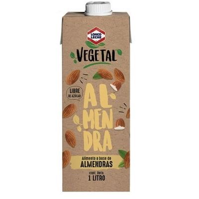 Bebida Vegetal Almendras 6X1 1 L Loncoleche
