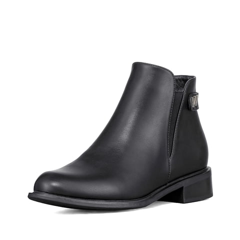 Botin Casual Mujer Eco Cuero Moda Vintage Formal Weide Zs63