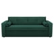 thumbnail image 1 of Sofa Vivo 3CG Felpa 30 Verde Botella, 1 of 6