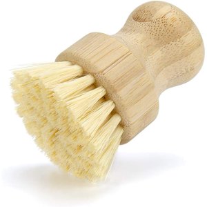 Wakshome - Cepillos De Bambú Para Fregar Cepillo De Cocina Cerdas De Sisal Natural