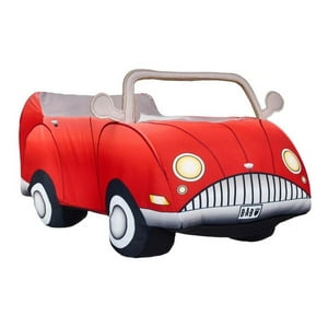 Auto De Peluche Build A Bear Rojo Para Amigos Peludos