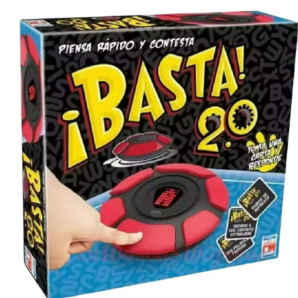 JUEGO BASTA 2.0 ELECTRONICO ESPANOL azul | Lider