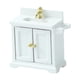 thumbnail image 4 of Muebles De Baño De Casa De Muñecas Fewend Play Toy Para 1/16 Micro Paisaje De Escala Blanca, 4 of 5