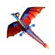 thumbnail image 4 of Classical 3D Dragon Kite Volando Actividad Juego Ni?os Regalos 55x47 Pulgadas, 4 of 5