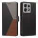 thumbnail image 4 of Funda Cartera Tricolor para Motorola Edge 50 Pro con Ranuras, Negro, 4 of 6