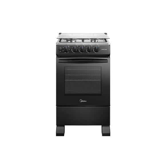 Cocina Gas Licuado y Natural 4 Quemadores MFO-MG20TCSSLBK Midea