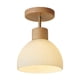 thumbnail image 1 of Lámparas de Techo Modernas, Lámpara Colgante de Madera, Lámpara de para Sala de Estar, Restaurante, Decoración, Oficina, , Interior Marrón claro, 1 of 5