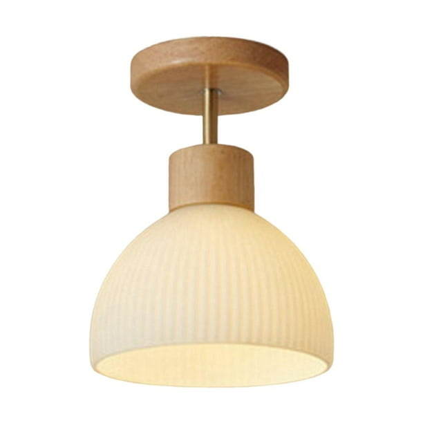 Lámparas de Techo Modernas, Lámpara Colgante de Madera, Lámpara de para Sala de Estar, Restaurante, Decoración, Oficina, , Interior Marrón claro