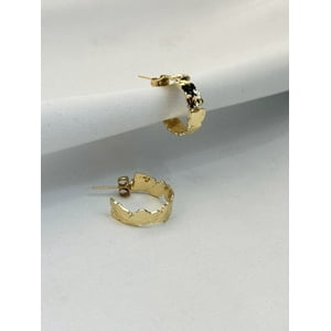 Collarbeauty - Aro Bañado En Oro 18K