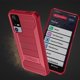 thumbnail image 3 of Funda para teléfono BELTRON Jitterbug Smart 4, Roja, Agarre resistente, 3 of 9