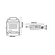 thumbnail image 3 of Proyector De Area Led Portatil 50w Ip65 Luz Fria, 3 of 3