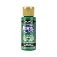 Pintura Acrílica Decoart Americana Holly Green, 60 Ml, No Tóxica