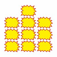 Ioensy - Etiquetas De Precio De Señal De Publicidad De Supermercado De 10 Piezas Para Estilo Comercial H