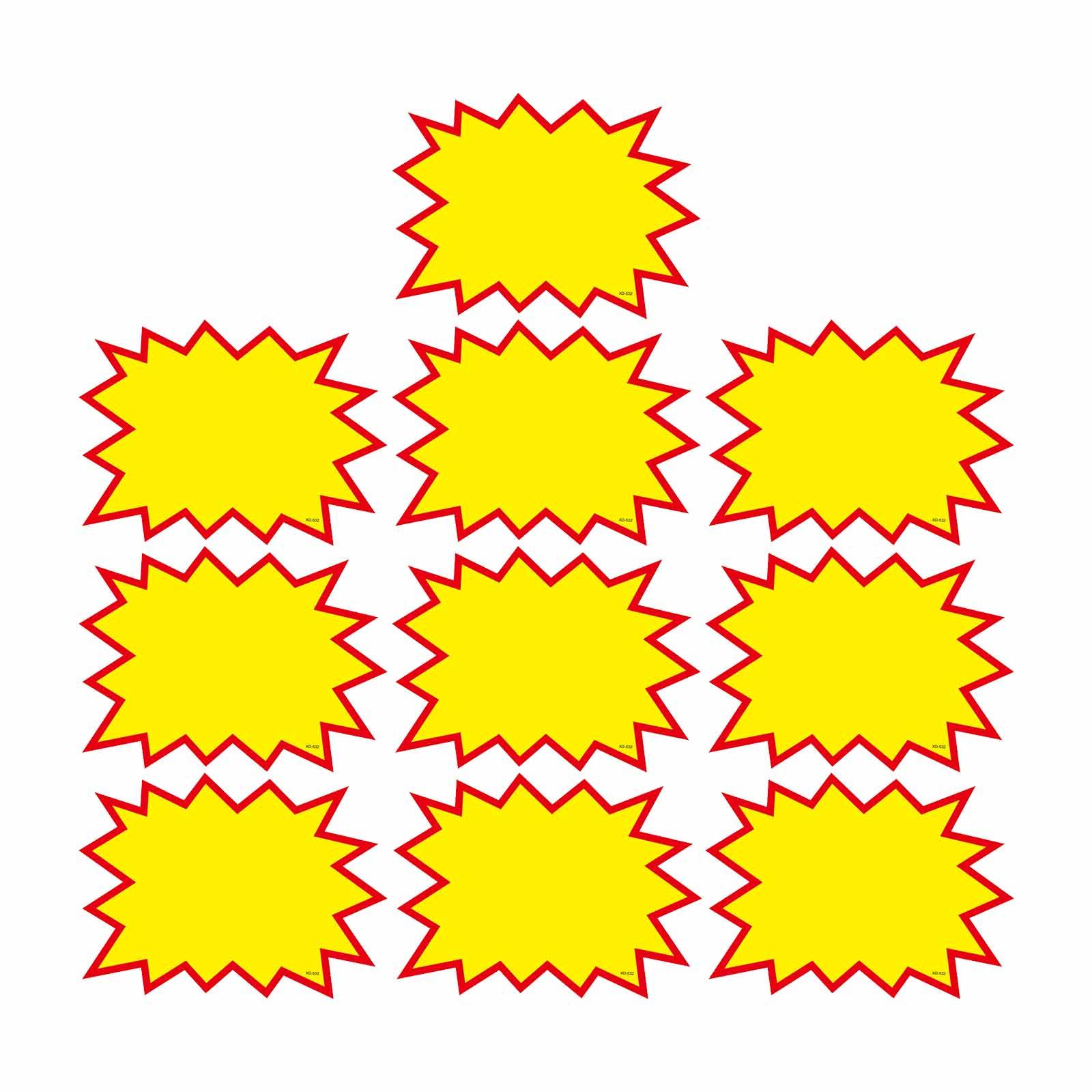 Ioensy - Etiquetas De Precio De Señal De Publicidad De Supermercado De 10 Piezas Para Estilo Comercial H