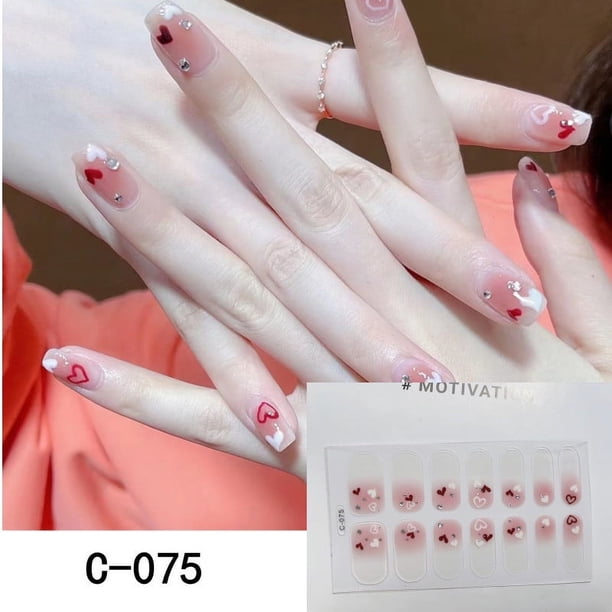14 Pcs Press On Nails Medium Square Pink Coffin Fake Nails With Faux Pearl Design Full Cover Acrylic False Nails Nail Art Supplies For Women Manicure Decorations