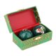 thumbnail image 2 of Bolas De Masaje De 2 Piezas Con Caja De Almacenamiento Bolas De Baoding Para Personas De Mediana Edad Gossip Green, 2 of 5