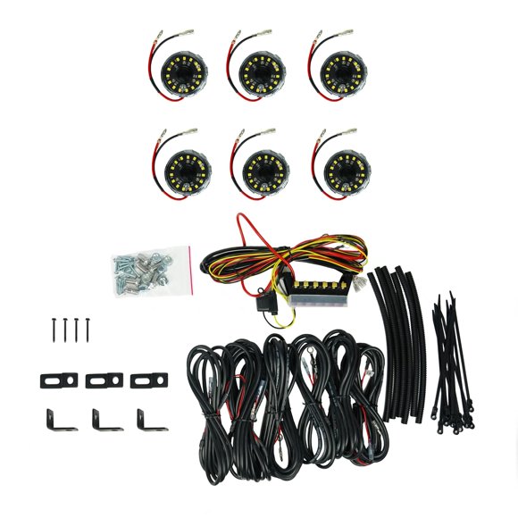Kit de Luces Rock Casafoyer CYCLONE V2 LED Sistema de 6 Luces