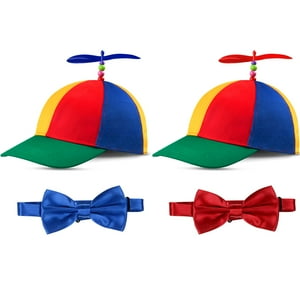Set De Sombrero Y Pajarita Propeller Sintege Para Adultos (2 Piezas)