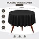 thumbnail image 2 of Mantel redondo negro de 213 cm – Pack de 6 – Utopia Kitchen, 2 of 9