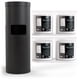 thumbnail image 1 of Paquete de Toallitas para Gimnasio Wipex con Dispensador Negro y 4 Rollos de 800 Toallitas, 1 of 9